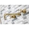 Kingston Brass KS6023BX Wall Mount Tub Faucet, Antique Brass KS6023BX - alternate 3